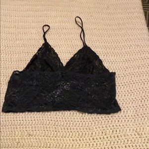 Laced Bra Bandeau 2-piece with bottoms